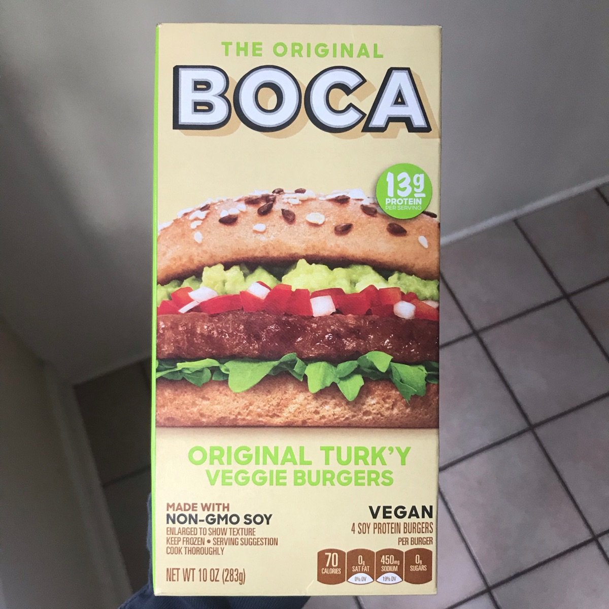 BOCA Original Turk’y Veggie Burgers Reviews abillion