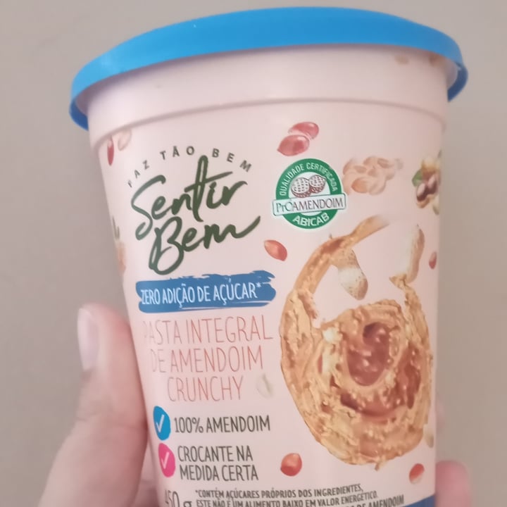 review photo of Sentir bem Pasta Integral de Amendoim shared by @marcelaalves on 26 Apr 2022 - review