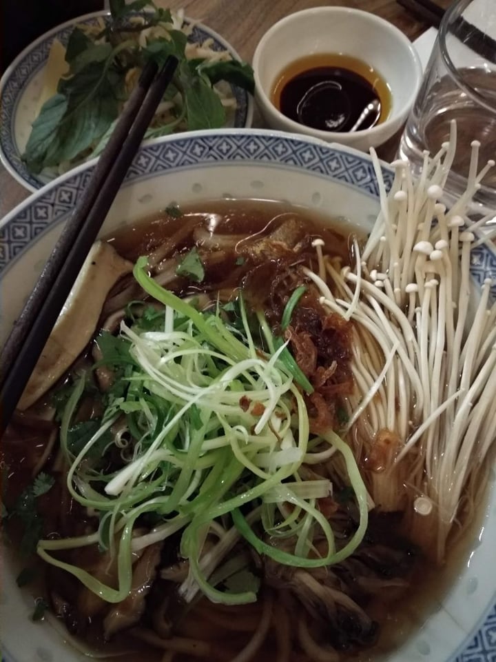 review photo of Good Days Restaurant Mushroom pho shared by @jmorthorpe on 02 Apr 2020 - review