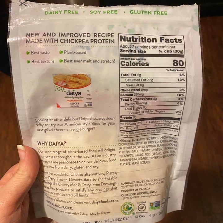 review photo of Daiya Pepperjack Style Shreds shared by @pam22 on 08 Nov 2020 - review
