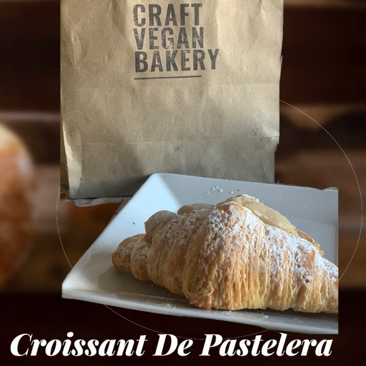photo of Craft Vegan Bakery Croissant De Pastelera shared by @love4animals on  15 Sep 2021 - review