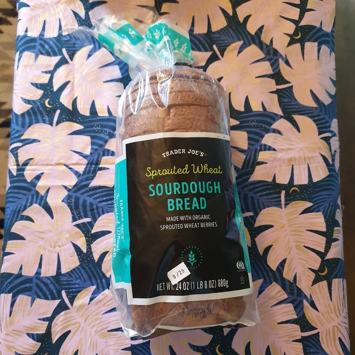 photo of Trader Joe's Sprouted wheat sourdough bread shared by @paniwilson on  01 Sep 2021 - review