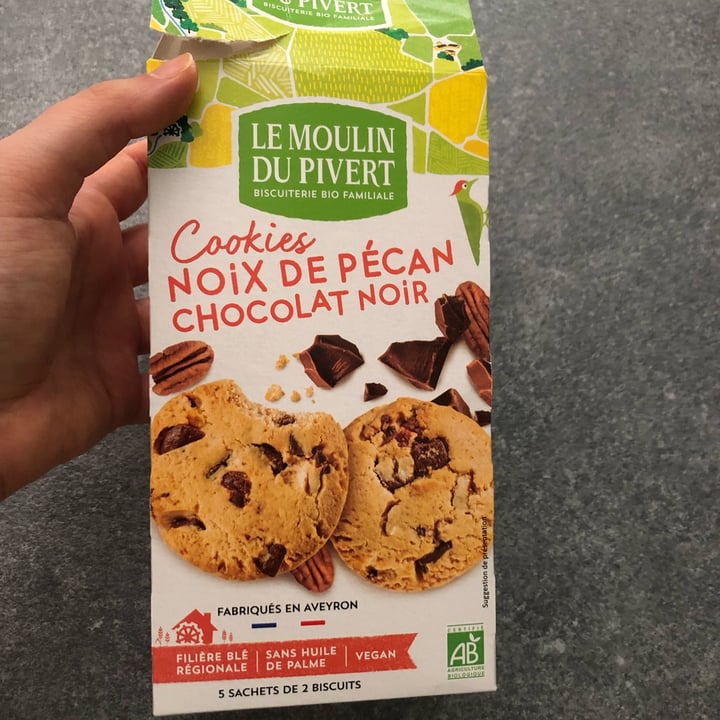 photo of Le Moulin Du Pivert Cookies Noix de Pécan Chocolat Noir shared by @giusimorra on  06 Oct 2022 - review