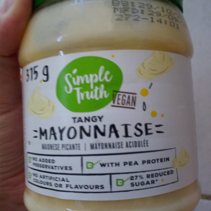 photo of Simple Truth Mayonnaise shared by @harmlessimpact on  18 Nov 2020 - review