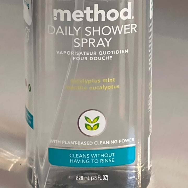 photo of method Daily Shower Spray shared by @camilawinters on  24 May 2022 - review