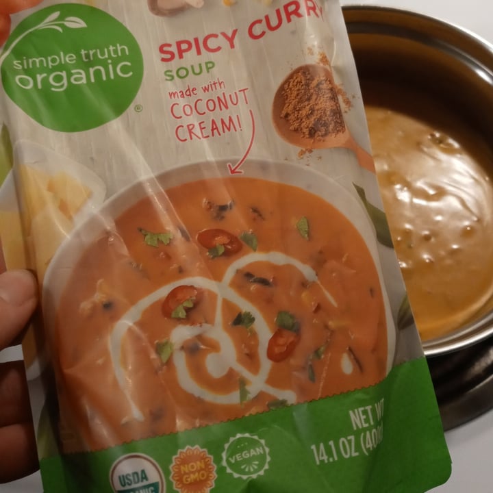 review photo of Simple Truth Spicy Curry shared by @chipsicecream on 27 Mar 2021 - review