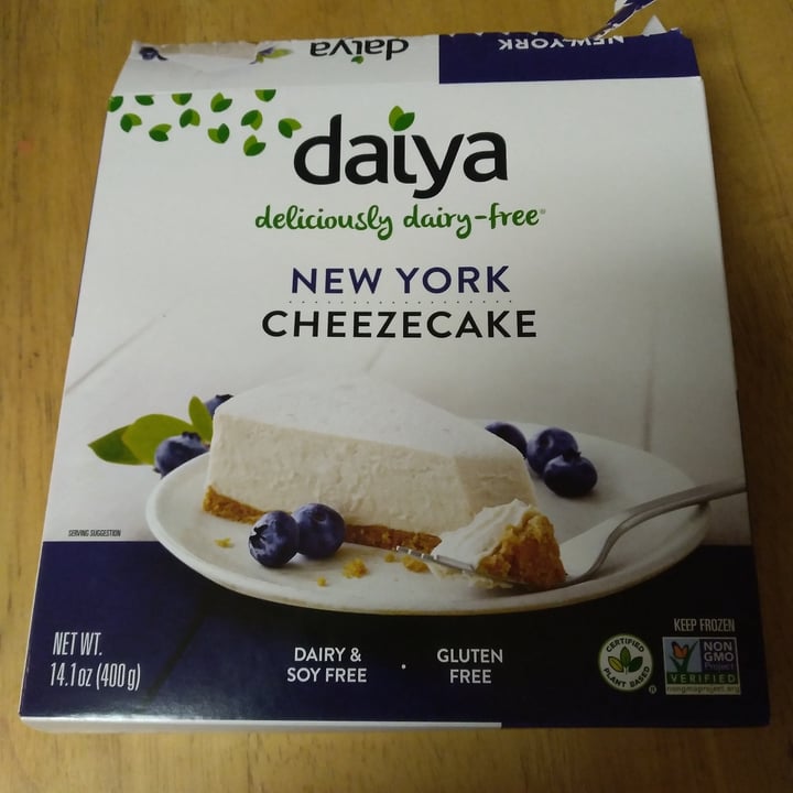 photo of Daiya Cheese cake shared by @ajisdragon on  11 Feb 2022 - review