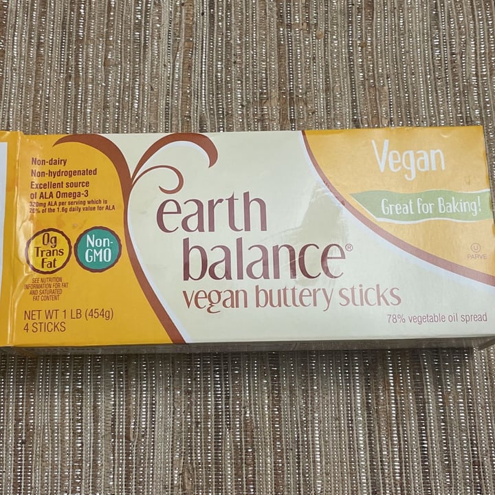 photo of Earth Balance Vegan Buttery Sticks shared by @veganfoodcrazy on  10 Dec 2021 - review