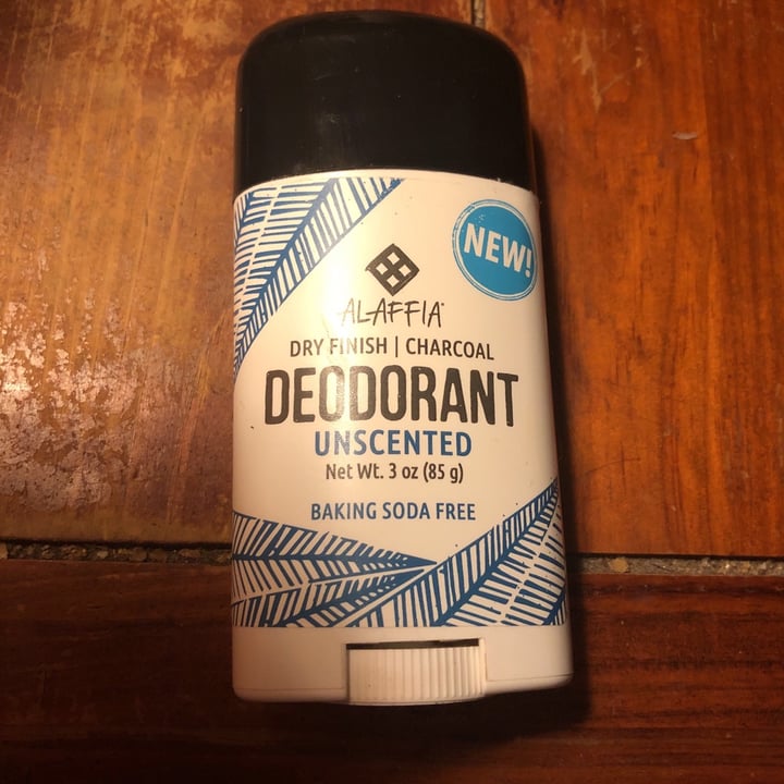 review photo of Alaffia Unscented Charcoal Deodorant shared by @ravensky on 07 May 2020 - review