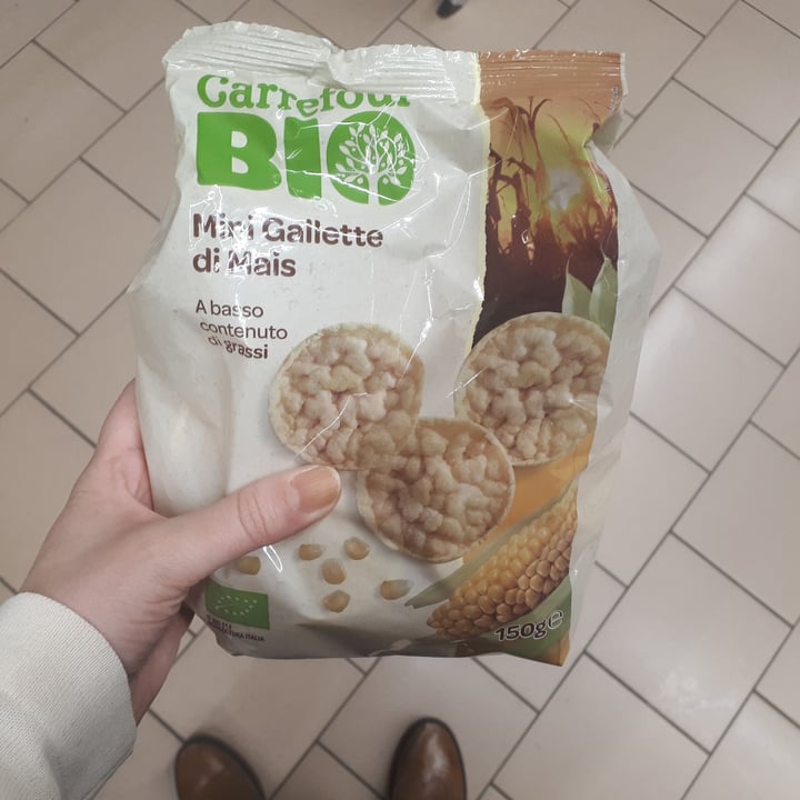 photo of Carrefour Bio Mini Gallette di Mais shared by @miriam1984 on  11 Apr 2022 - review