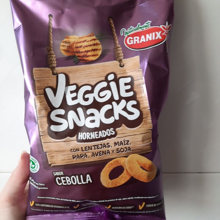 photo of Granix Veggie Snacks Sabor Cebolla shared by @vegaly on  27 Apr 2021 - review
