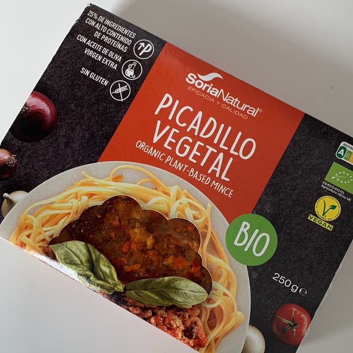 review photo of Soria Natural Picadillo vegetal shared by @juliaborges22 on 22 Apr 2022 - review