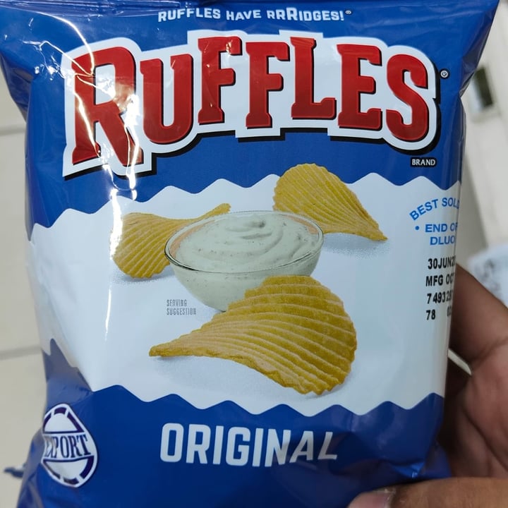 photo of NBA Ruffles Original Chips shared by @nandhitha2004 on  10 Feb 2022 - review