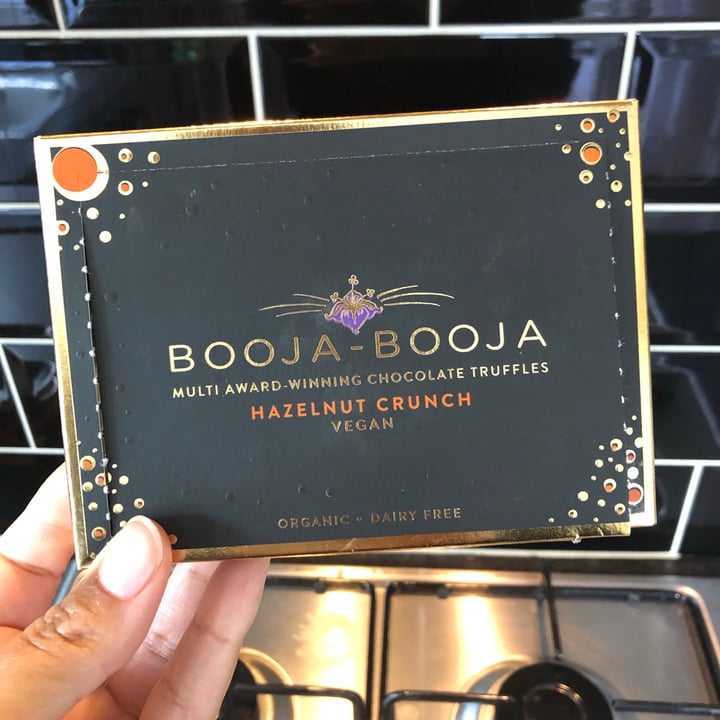 photo of Booja-Booja Hazelnut Crunch Truffles shared by @southernveganupnorth on  09 Sep 2021 - review