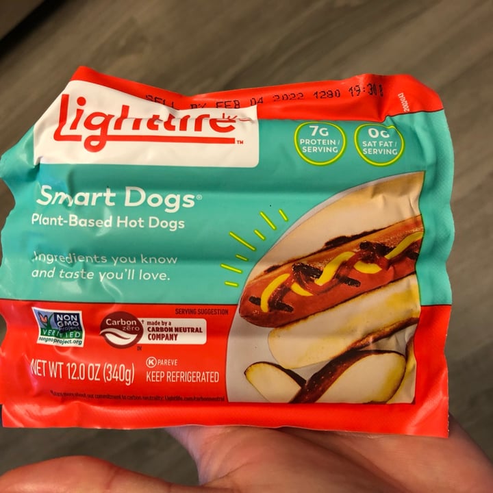 photo of Lightlife Smart Dogs shared by @valeskafreire on  23 Dec 2021 - review