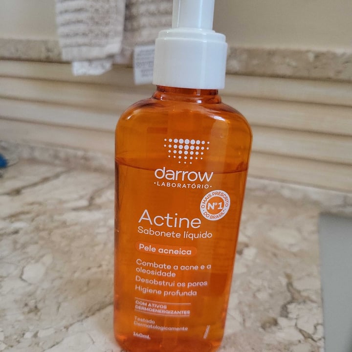 photo of Darrow Actine Sabonete Líquido Para Pele Com Acne shared by @rafaelareis on  04 May 2022 - review