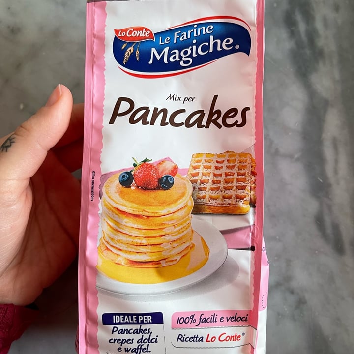 photo of Lo Conte Le farine magiche Mix per Pancakes shared by @antonellamaione on  12 Feb 2022 - review