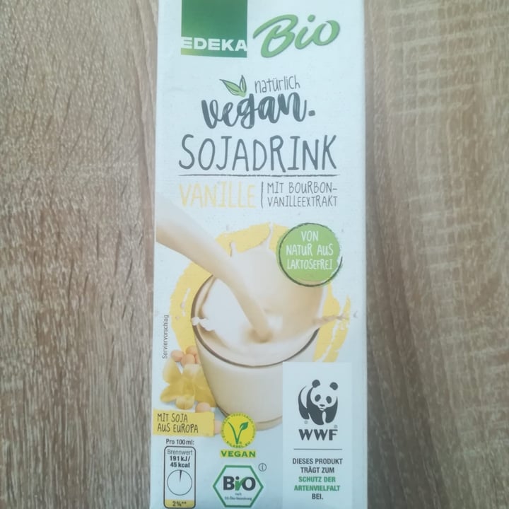 photo of Edeka Bio Sojadrink Vanille shared by @mims26 on  30 Jun 2022 - review