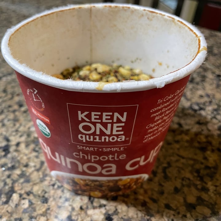 photo of Keen one Chipotle quinoa cup shared by @karenasp on  12 Sep 2021 - review