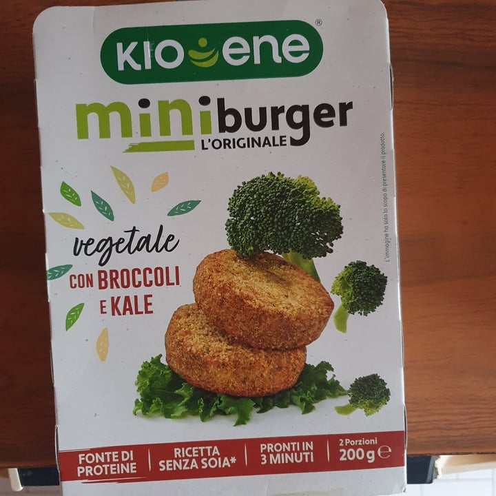 photo of Kioene Mini Burger Broccoli & Kale shared by @elisasav on  17 Mar 2022 - review