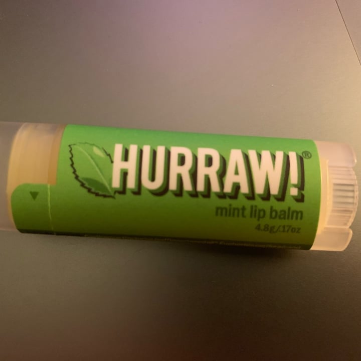 photo of Hurraw! Mint Lip Balm shared by @jeremytheape on  18 Aug 2022 - review