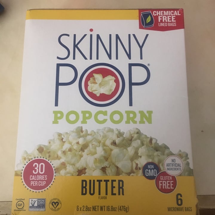 photo of Skinny Pop Skinny Pop Microwave Butter Popcorn shared by @starla on  07 Jun 2021 - review