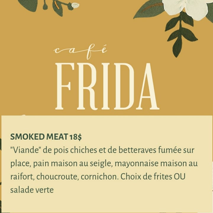 photo of Café Frida Smoked "Meat" shared by @elidu on  06 Nov 2021 - review