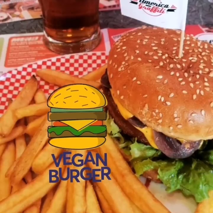 photo of America Graffiti Vegan burger shared by @vulcanoattivo on  28 Nov 2021 - review
