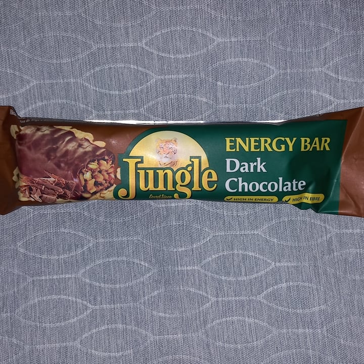 photo of Jungle bar Dark Chocolate energy bar shared by @ustrauss on  26 Jan 2022 - review