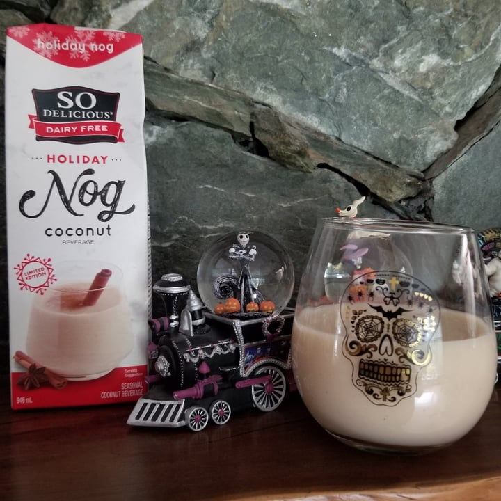 photo of So Delicious Dairy Free Holiday Nog Coconutmilk shared by @veganonvanisle on  23 Oct 2020 - review