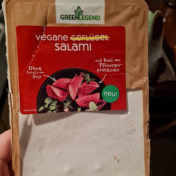 photo of Green Legend Vegane Salami shared by @dejanster on  10 May 2022 - review