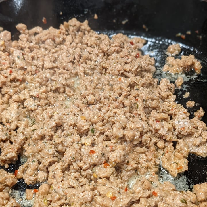 photo of Impossible Foods Impossible Sausage (Ground - Spicy) shared by @iszy on  25 Oct 2022 - review