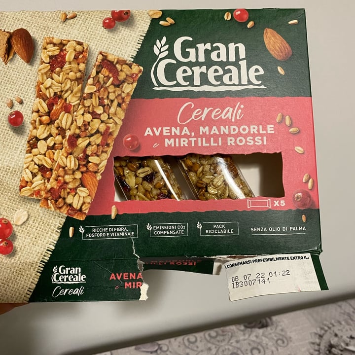 photo of Gran Cereale Cereali avena mandorle e mirtilli rossi shared by @marty83 on  31 Mar 2022 - review