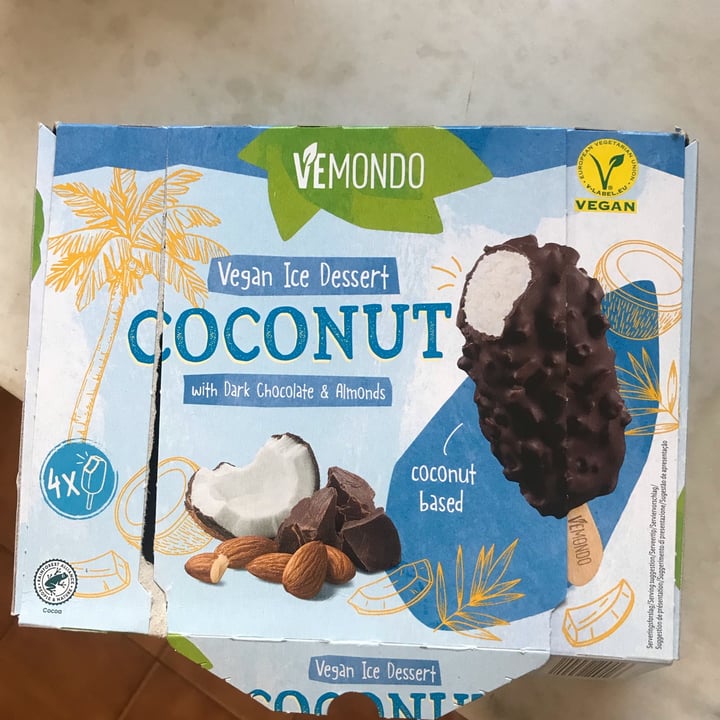 photo of Vemondo  Gelatelli Coconut Milk Ice Dessert shared by @accp on  28 Aug 2022 - review