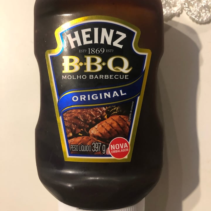 photo of Heinz Barbecue sauce shared by @malinesiqueira on  21 Jun 2022 - review