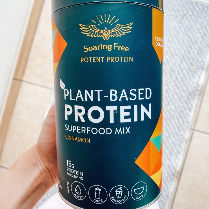 photo of Soaring Free Superfoods Plant Based Protein Superfood Mix Cinnamon shared by @nadineduke on  11 Jan 2021 - review