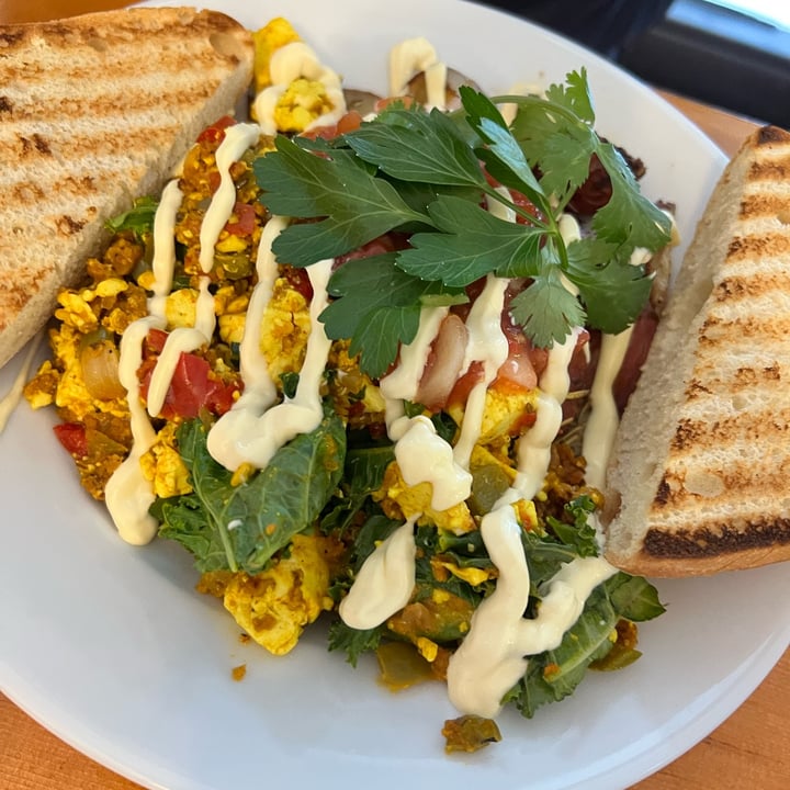 photo of Fern Cafe and Bakery western scrambler shared by @veganmika on  31 Oct 2022 - review