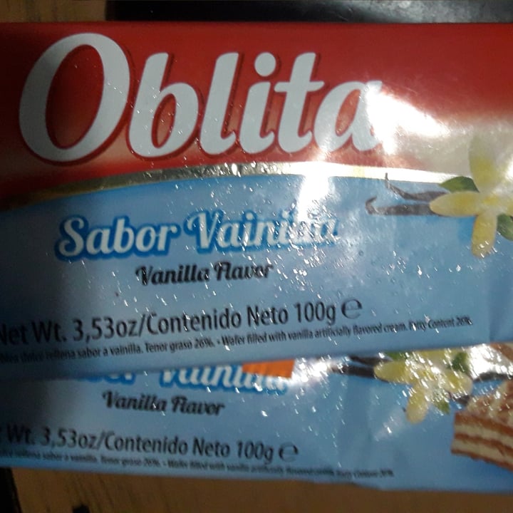 photo of Oblita Obleas sabor vainilla shared by @ljrtagnovie97 on  12 Jun 2020 - review