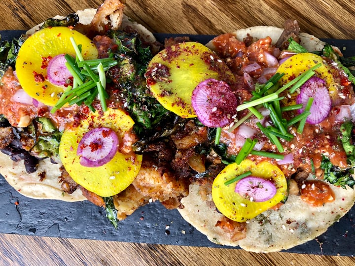 review photo of Mesa Verde Restaurant patatas bravas tacos shared by @ybhutada on 12 Jul 2018 - review
