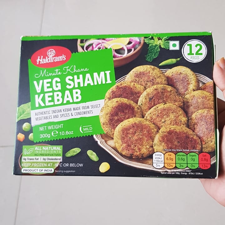 photo of Haldiram’s Veg Shami kebab shared by @dhwani on  05 Aug 2020 - review