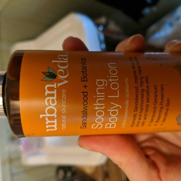photo of UrbanVeda Soothing Body Lotion shared by @bonojo on  20 Mar 2020 - review