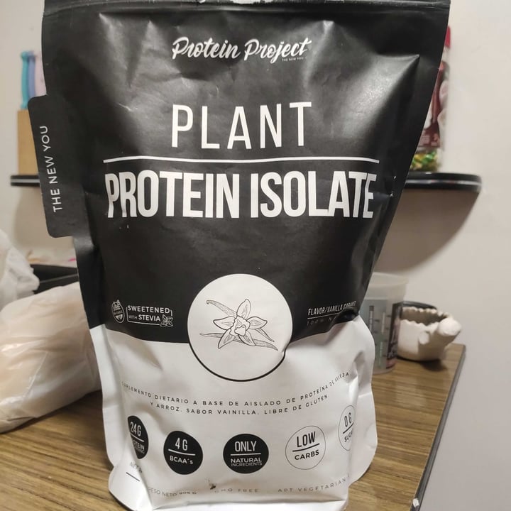 Protein Project Vegan Protein Isolate Sabor vainilla Caramelo Review abillion