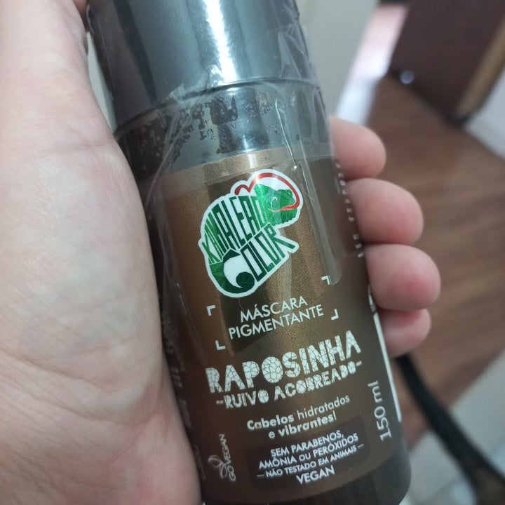 review photo of Kamaleão Color Máscara Pigmentante Capivara Ruivo Dourado shared by @maimaicc on 18 Mar 2022 - review