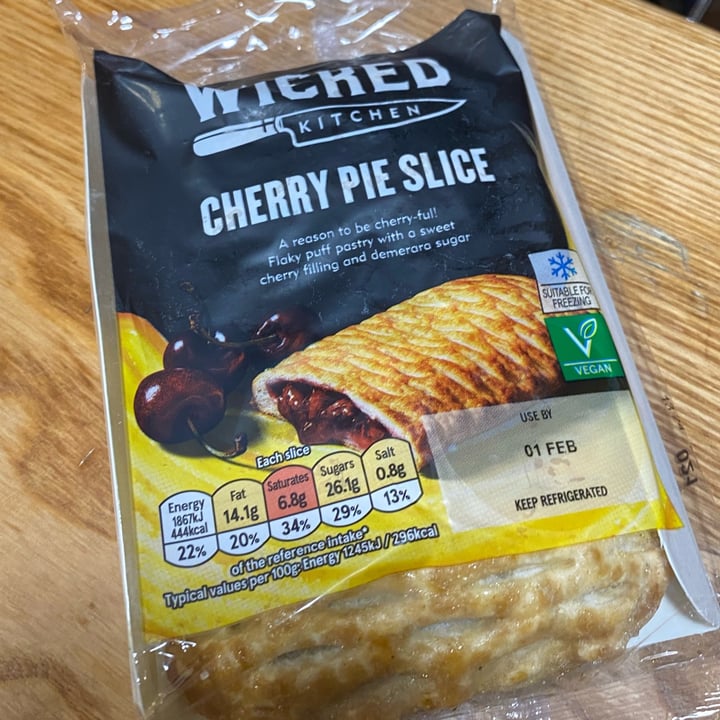 photo of Wicked Cherry pie slice shared by @meganthevegetable on  03 Feb 2022 - review