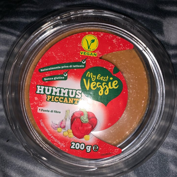 photo of My Best Veggie Hummus Piccante shared by @saraher on  19 Dec 2021 - review