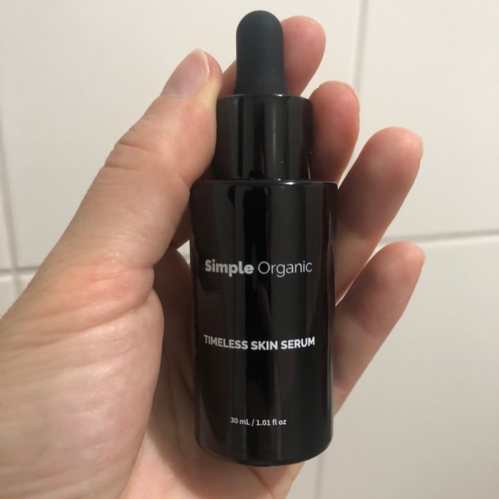 photo of Simple Organic TIMELESS SKIN SERUM shared by @tatiellystorel on  01 Nov 2022 - review