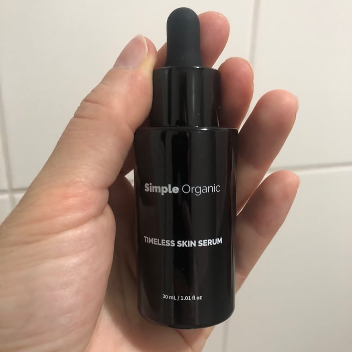 review photo of Simple Organic TIMELESS SKIN SERUM shared by @tatiellystorel on 01 Nov 2022 - review