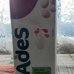 Suco de soja ades Sabor Maca