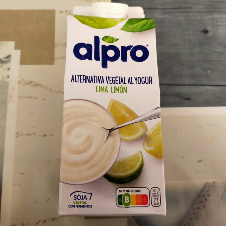 photo of Alpro Yogurt Lima limón shared by @alabama on  30 Jan 2021 - review