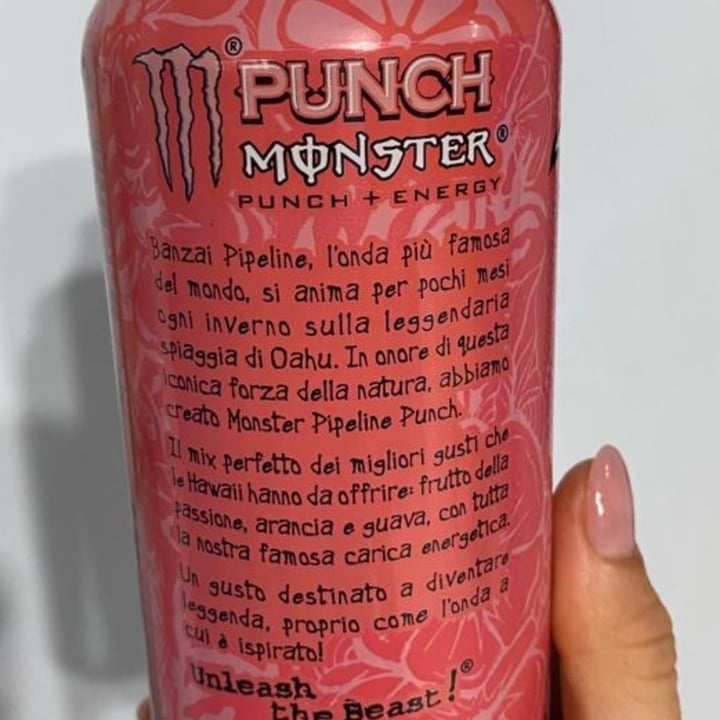 photo of Monster Energy Pipeline Punch shared by @angelarusso on  04 Aug 2022 - review